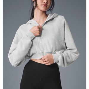 Alo sweater NWOT zip up size medium
